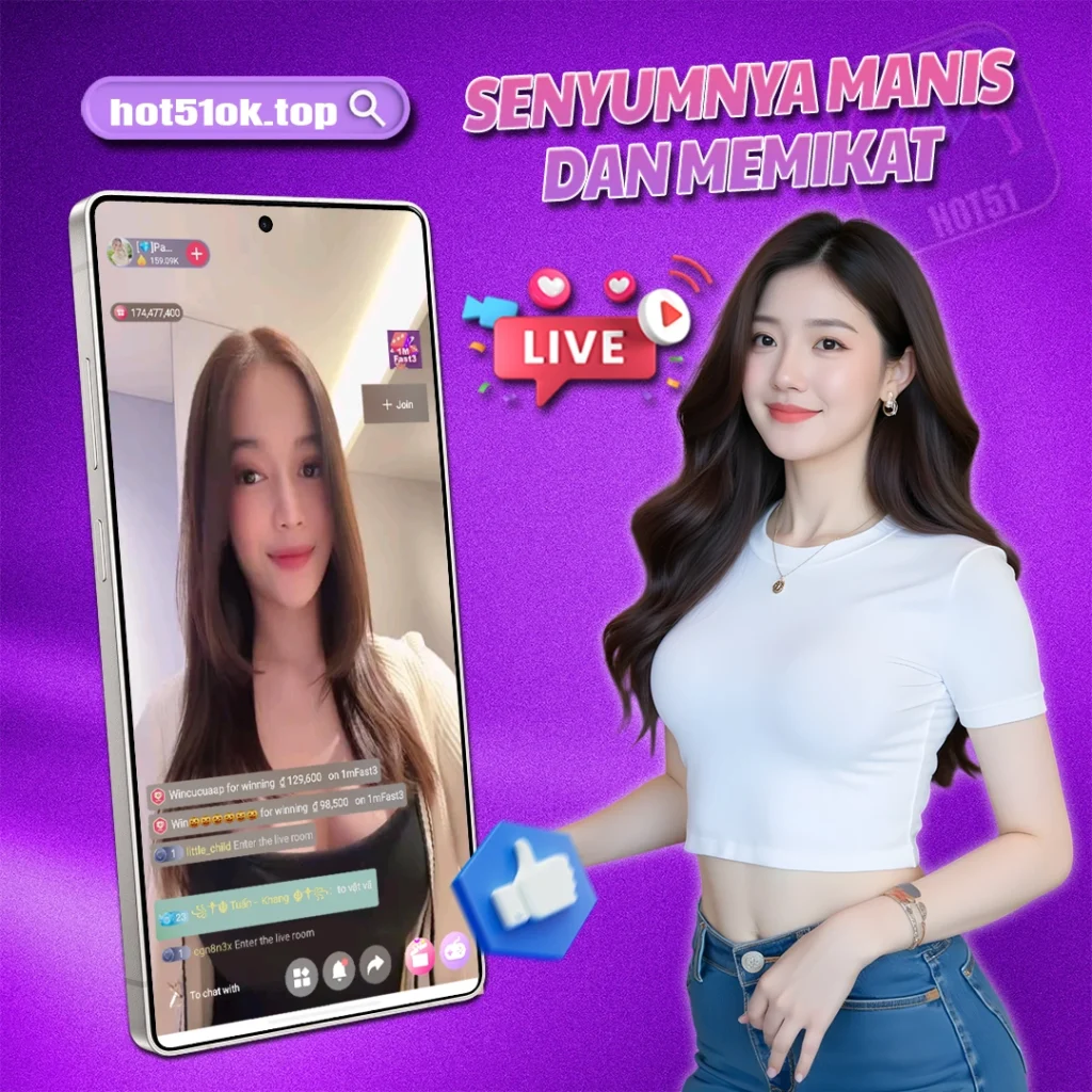 hot51ok.top: Hot Girl Live Stream in Indonesia Building Loyal Audiences